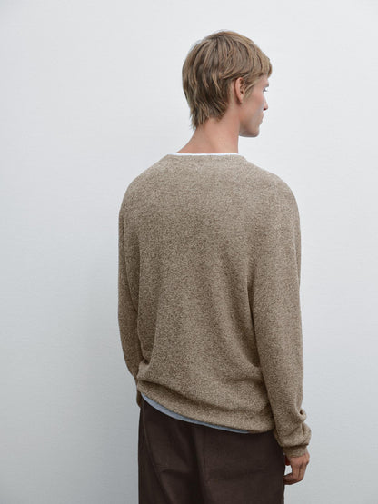 100% cotton  knit sweater